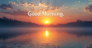 Good Morning Message