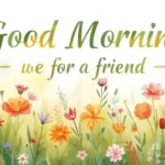 Good Morning Message for a Friend