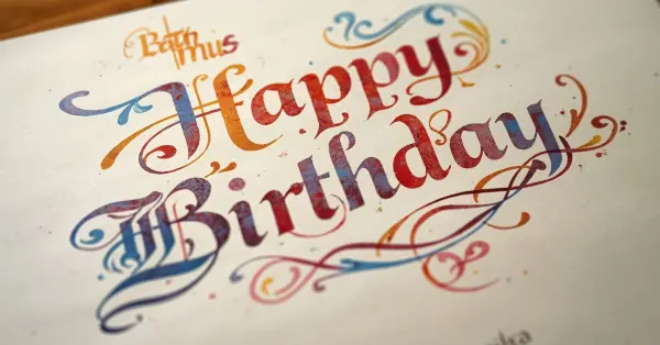 Happy Birthday Message