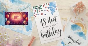 18th Birthday Message