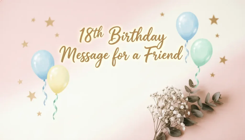 Funny 18th Birthday Message
