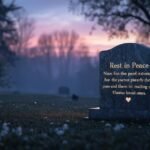 Rest in Peace Condolence