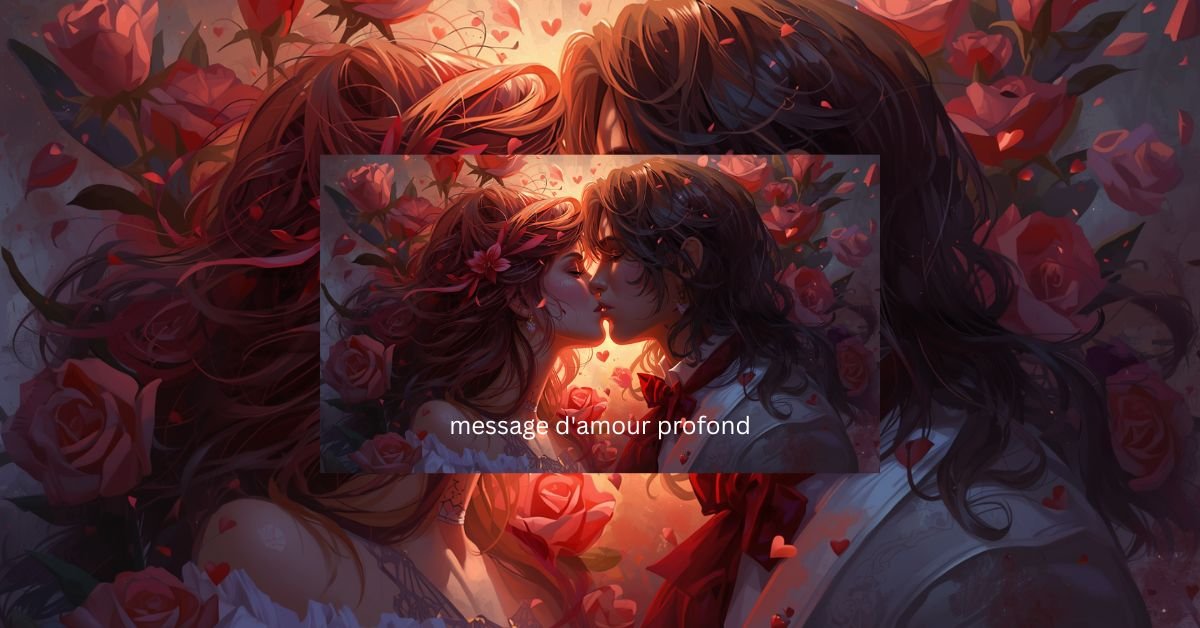 message d'amour profond