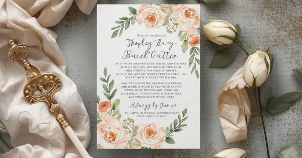 Wedding Card Message